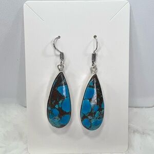 Turquoise 925 Gemstone Earring